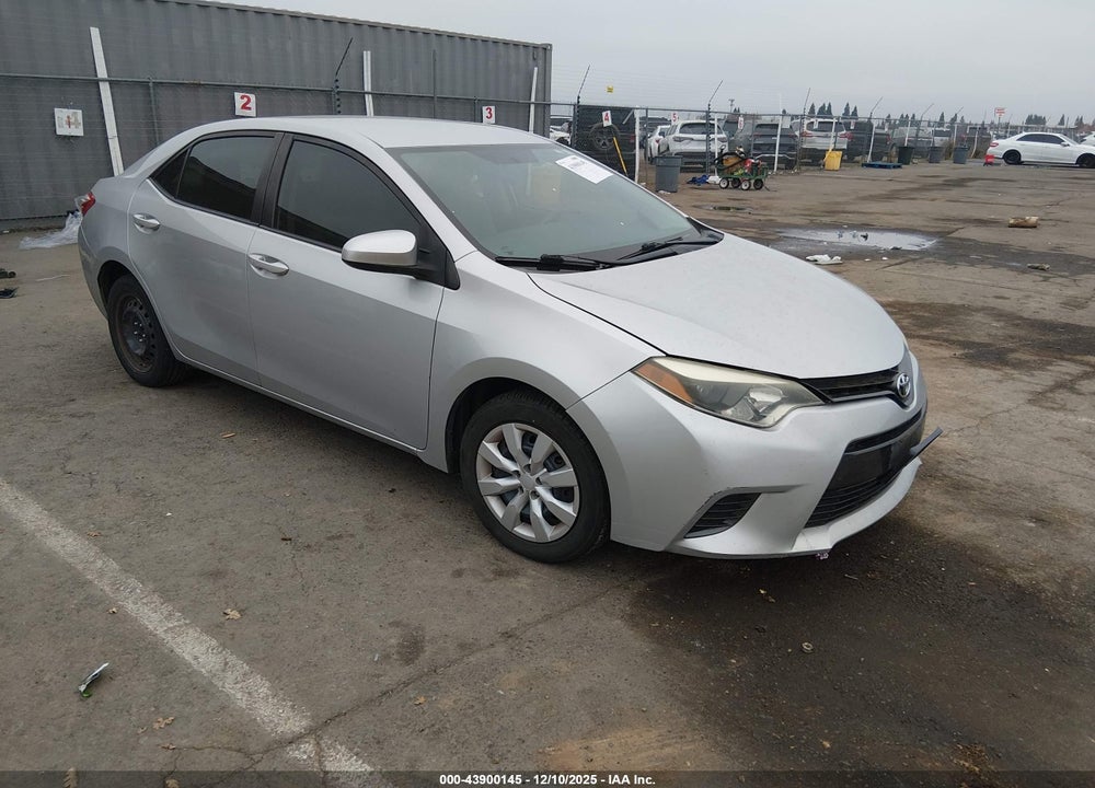 2016 TOYOTA COROLLA LE VIN: 5YFBURHE6GP444811