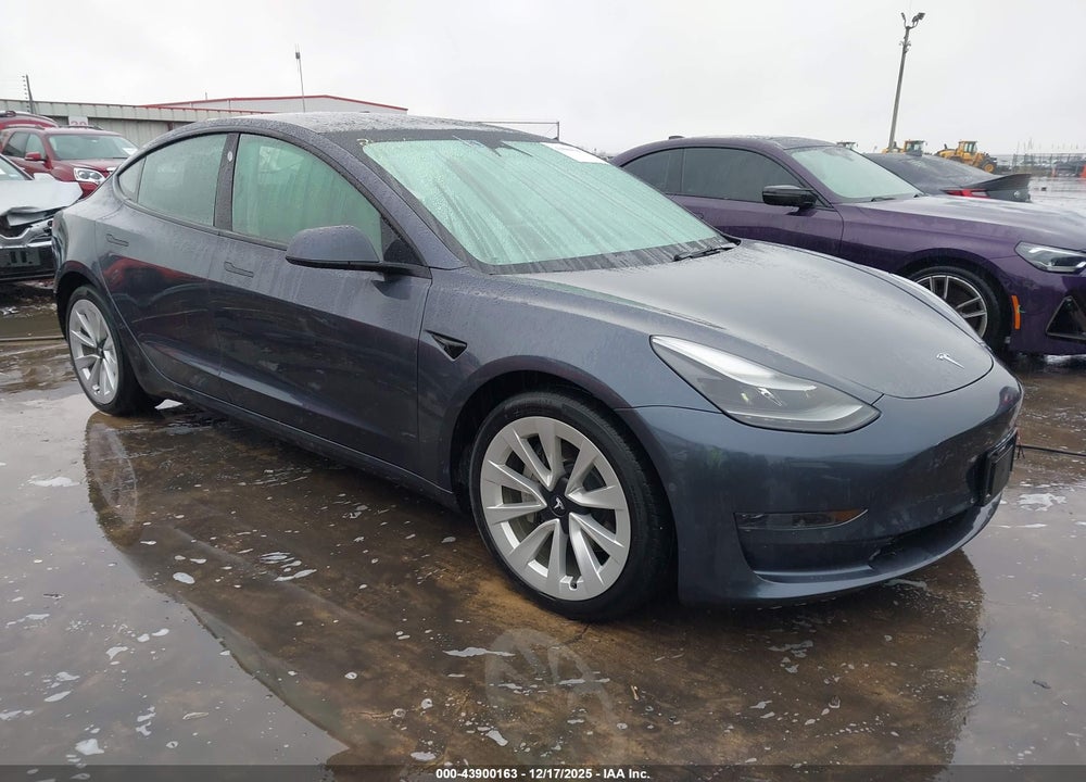 2022 TESLA MODEL 3 REAR-WHEEL DRIVE VIN: 5YJ3E1EA3NF331363
