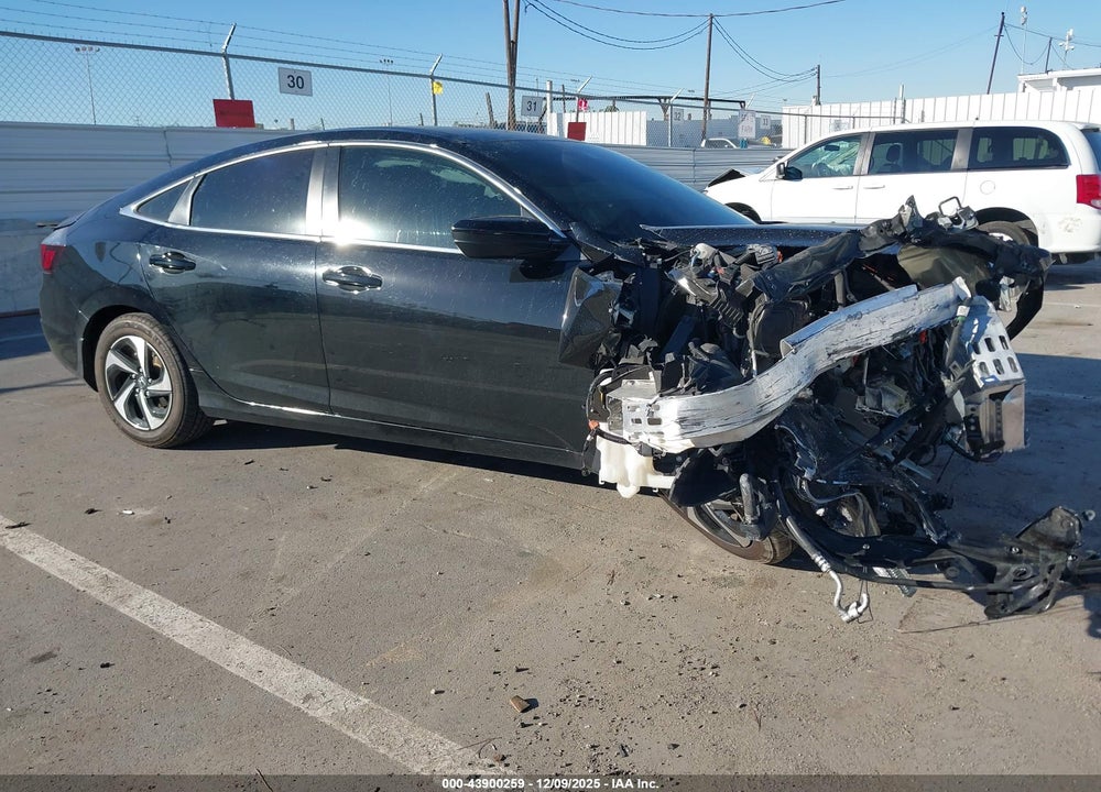 2022 HONDA INSIGHT EX VIN: 19XZE4F55NE000092