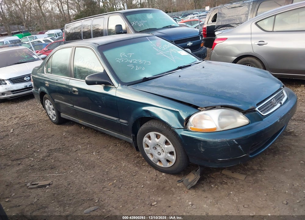 1998 HONDA CIVIC LX VIN: 2HGEJ6677WH503606