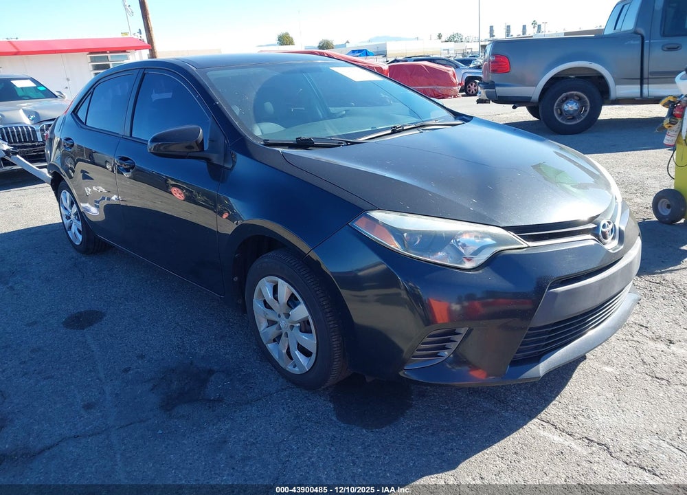 2016 TOYOTA COROLLA LE VIN: 2T1BURHE8GC572855