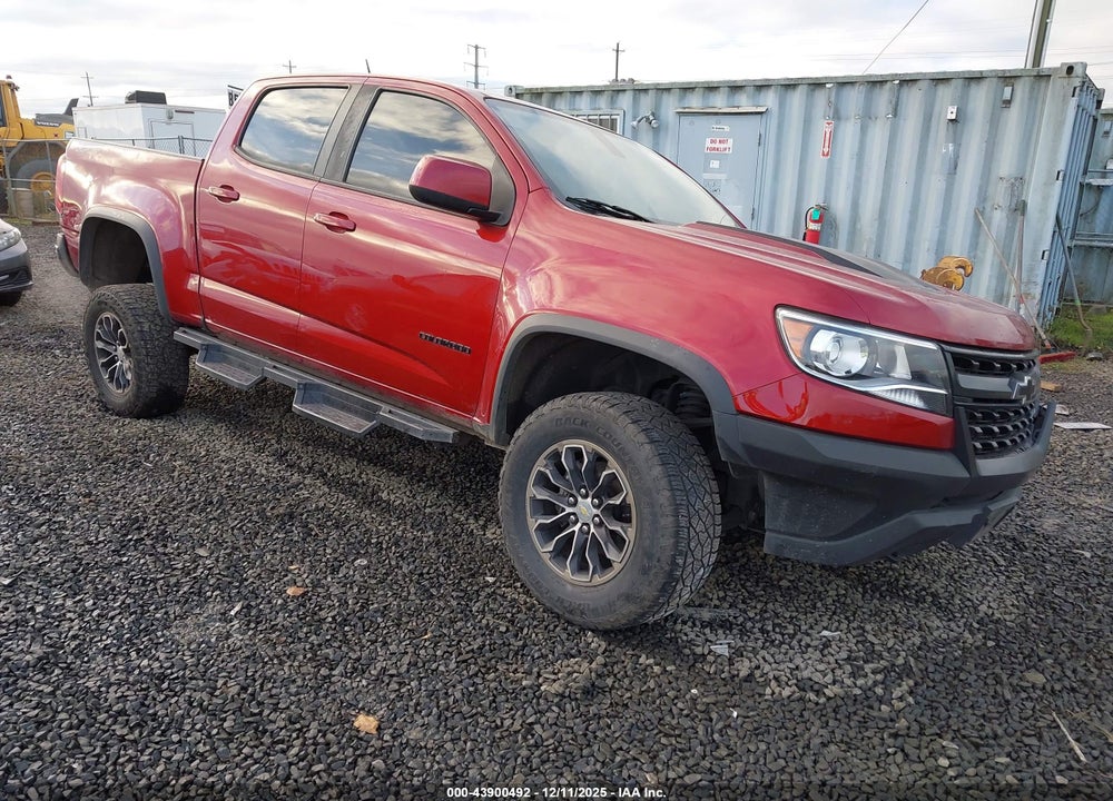 2020 CHEVROLET COLORADO 4WD  SHORT BOX ZR2 VIN: 1GCGTEEN5L1202676