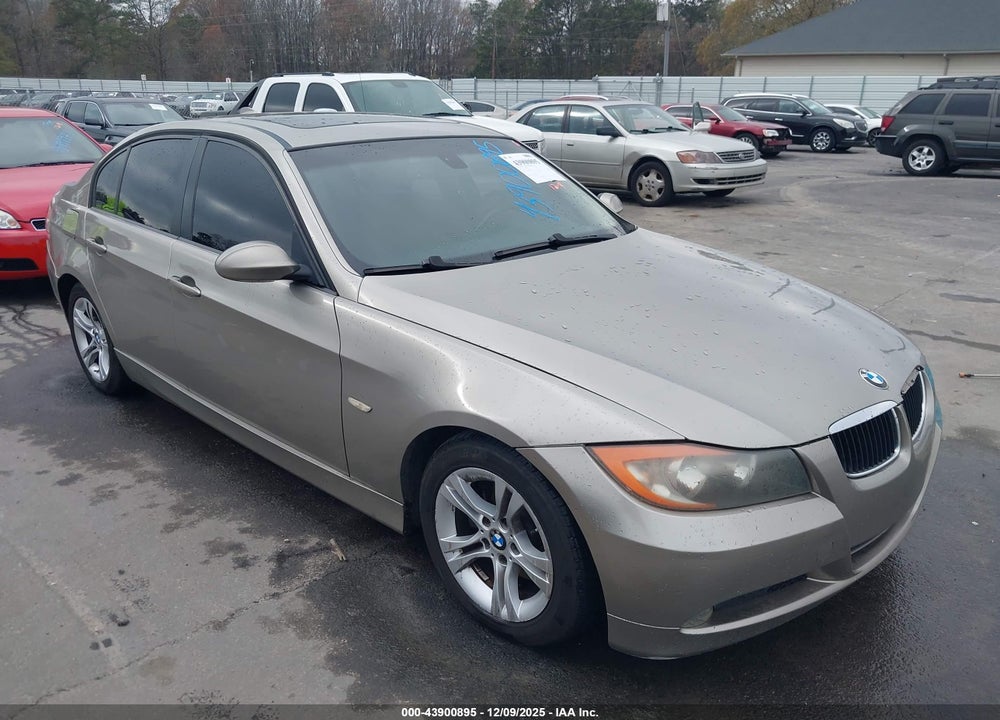 2008 BMW 328I VIN: WBAVA37538NL17773