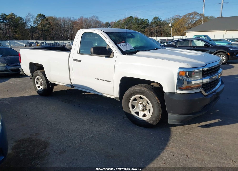 2018 CHEVROLET SILVERADO 1500 WT VIN: 1GCNCNEH0JZ344286