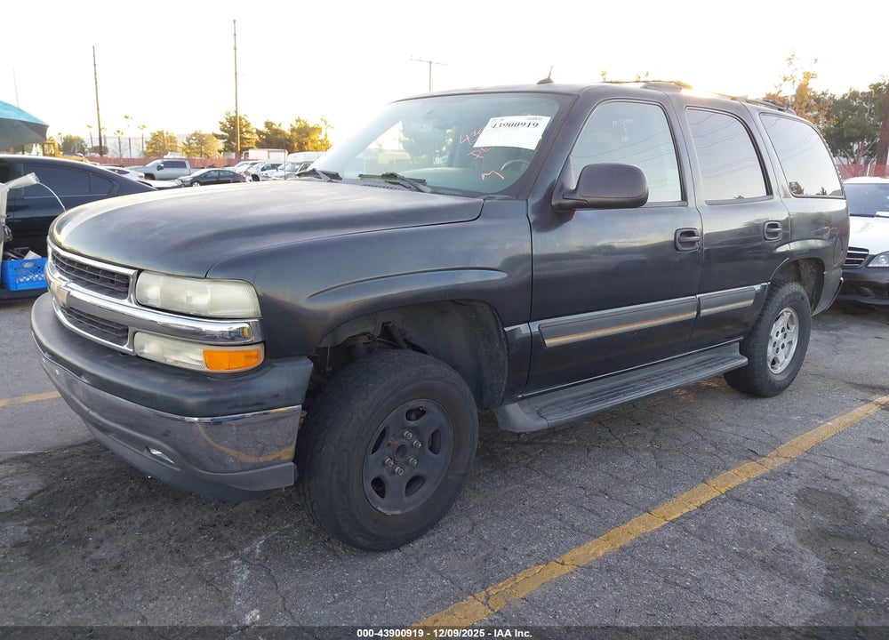 2005 CHEVROLET TAHOE LS VIN: 1GNEC13V25R275325