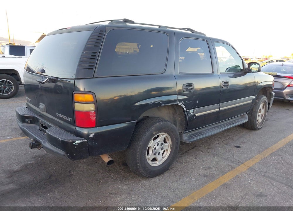 2005 CHEVROLET TAHOE LS VIN: 1GNEC13V25R275325