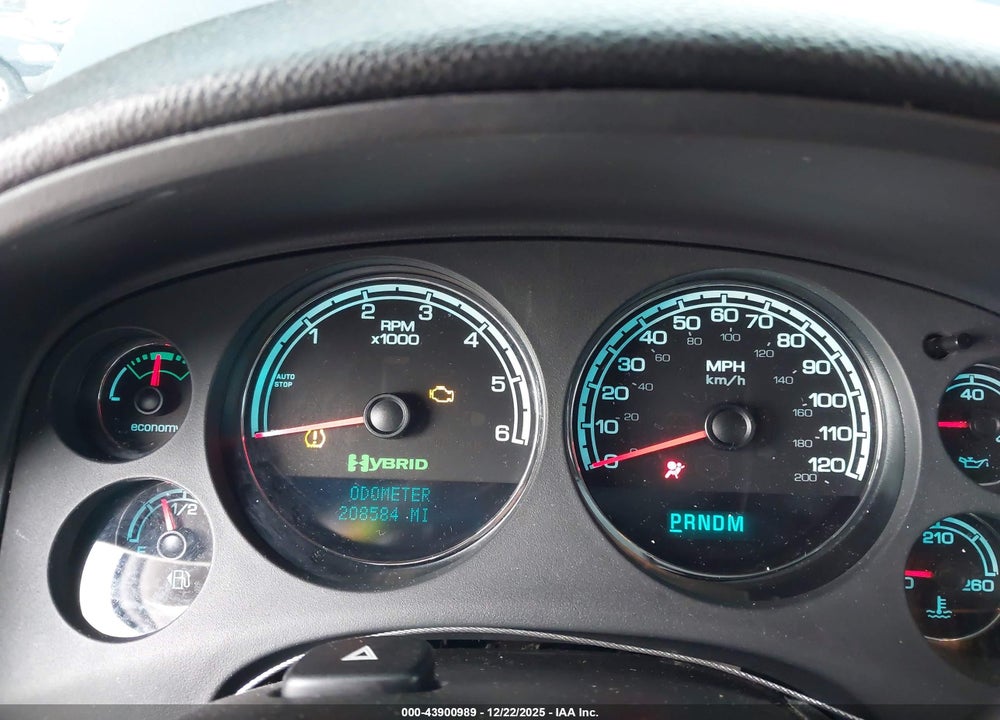 2008 CHEVROLET TAHOE HYBRID VIN: 1GNFK13568R270799