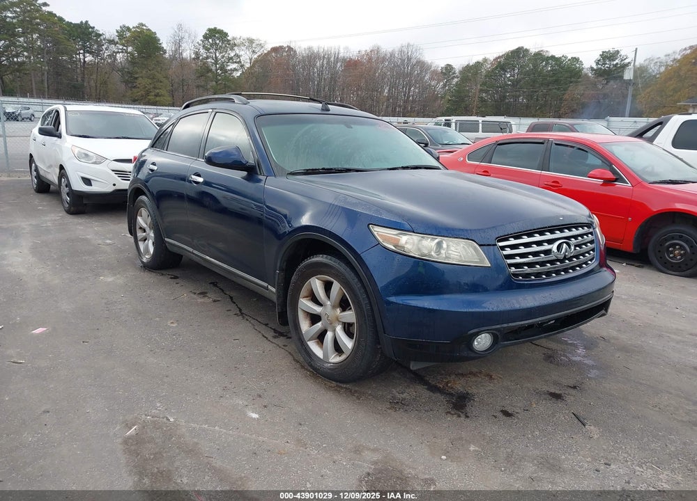 2005 INFINITI FX35 VIN: JNRAS08W65X206459