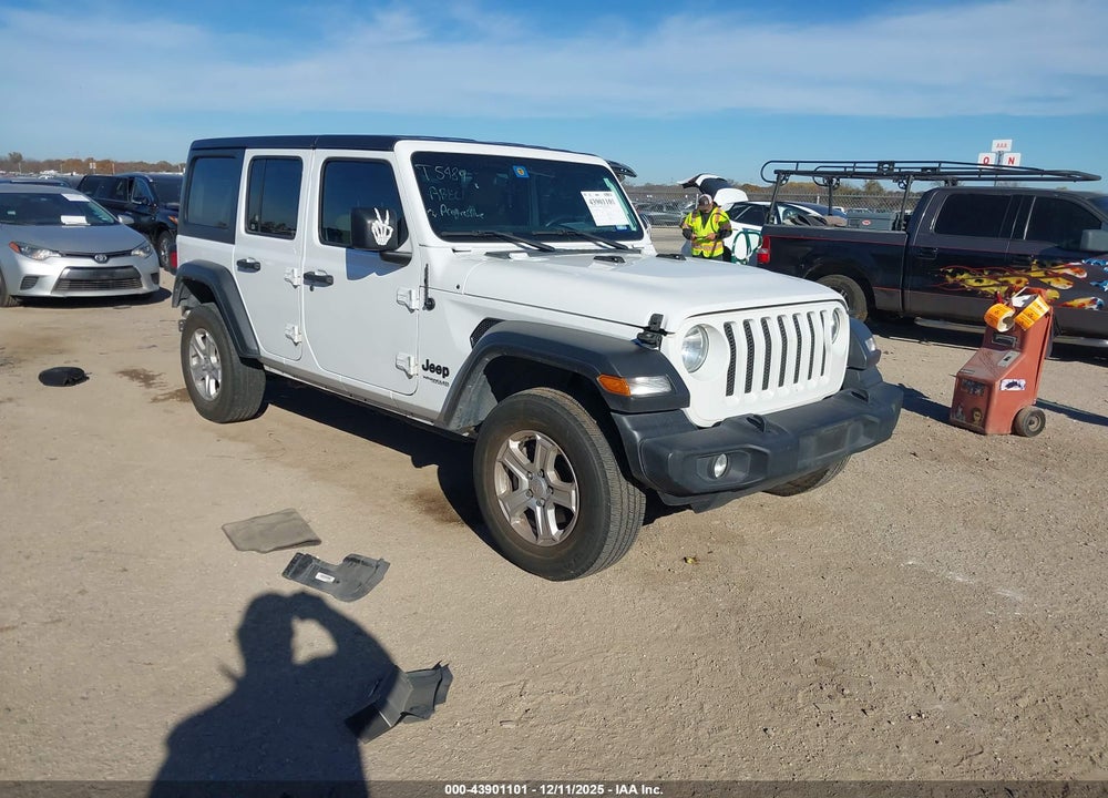 2022 JEEP WRANGLER UNLIMITED SPORT S 4X4 VIN: 1C4HJXDNXNW252230