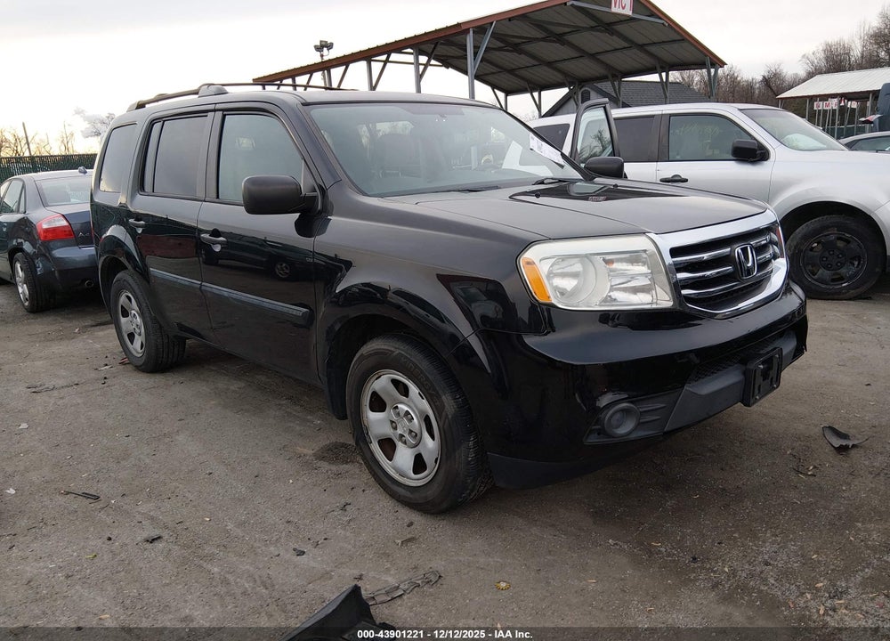 2014 HONDA PILOT LX VIN: 5FNYF4H24EB039505