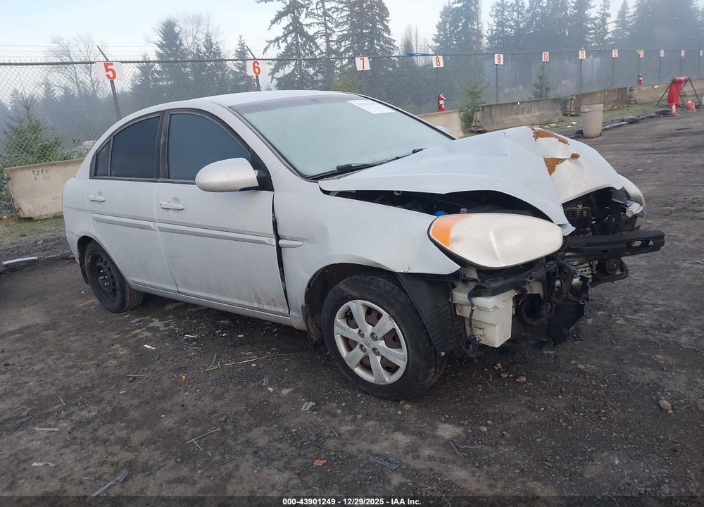 2009 HYUNDAI ACCENT GLS VIN: KMHCN46CX9U282608