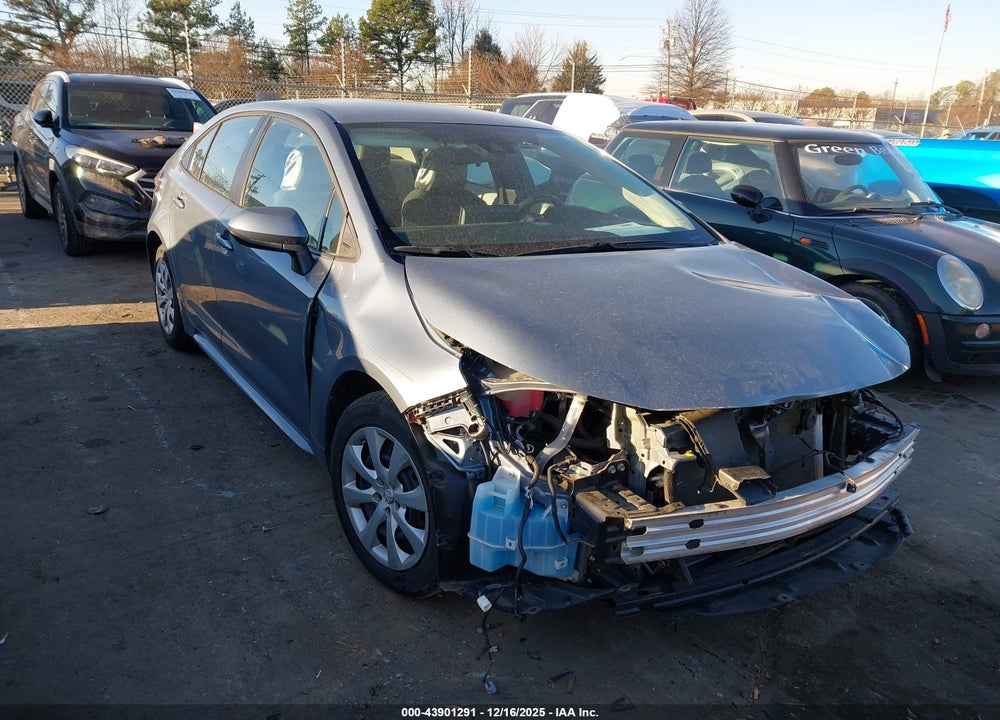 2022 TOYOTA COROLLA LE VIN: 5YFEPMAE0NP360384