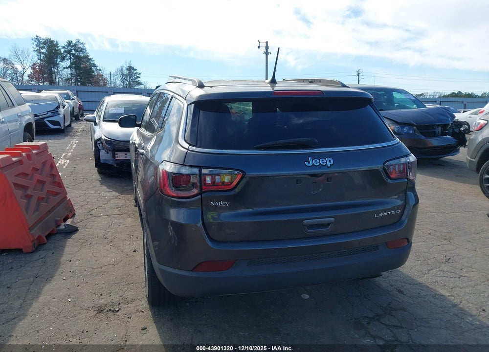 2021 JEEP COMPASS LIMITED FWD VIN: 3C4NJCCB6MT511576