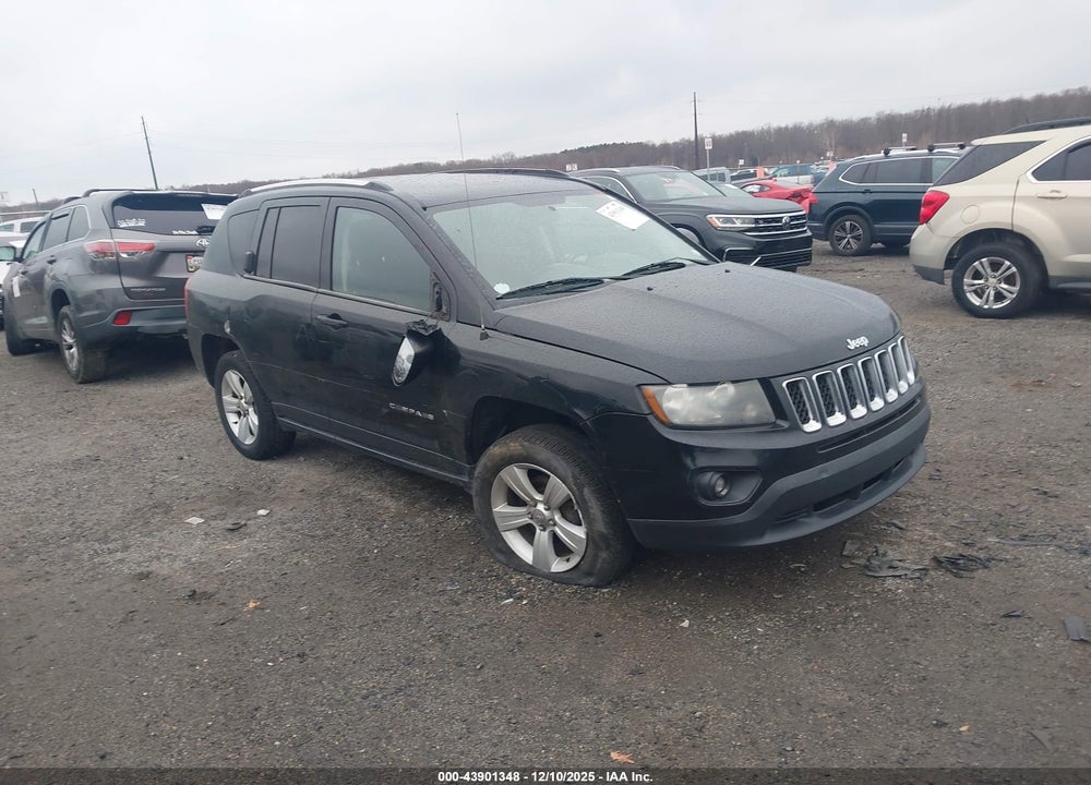 2014 JEEP COMPASS SPORT VIN: 1C4NJCBA3ED513382