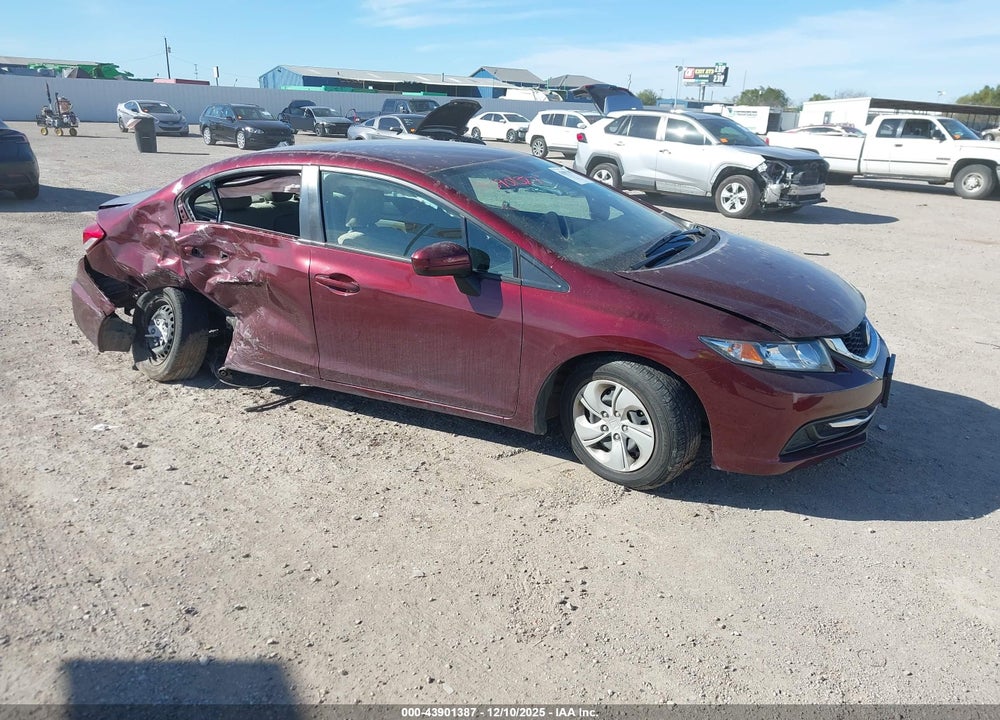 2015 HONDA CIVIC LX VIN: 19XFB2F59FE271982