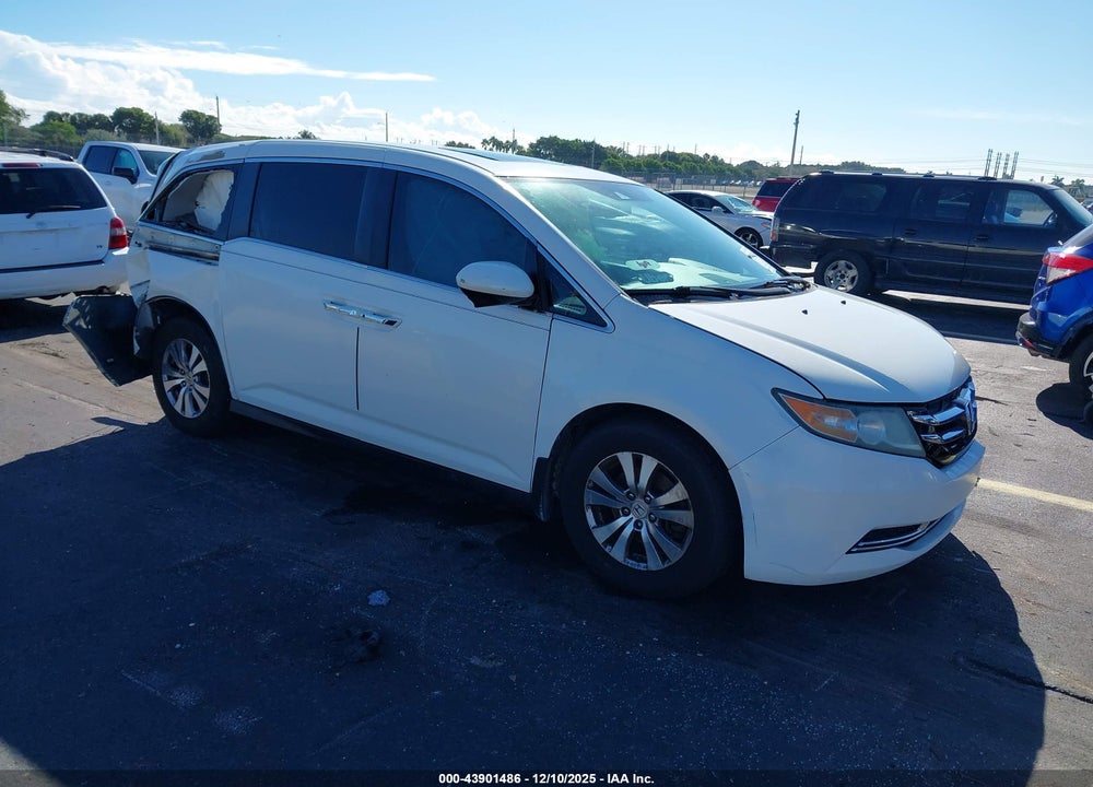 2014 HONDA ODYSSEY EX-L VIN: 5FNRL5H66EB120687