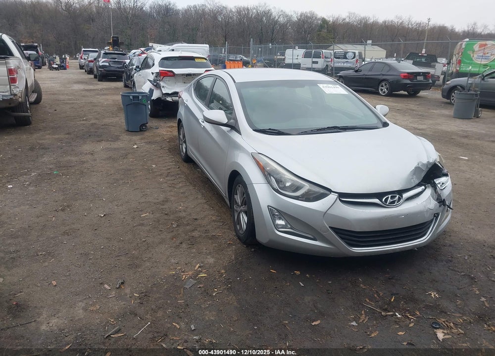 2015 HYUNDAI ELANTRA SE VIN: KMHDH4AE7FU236251