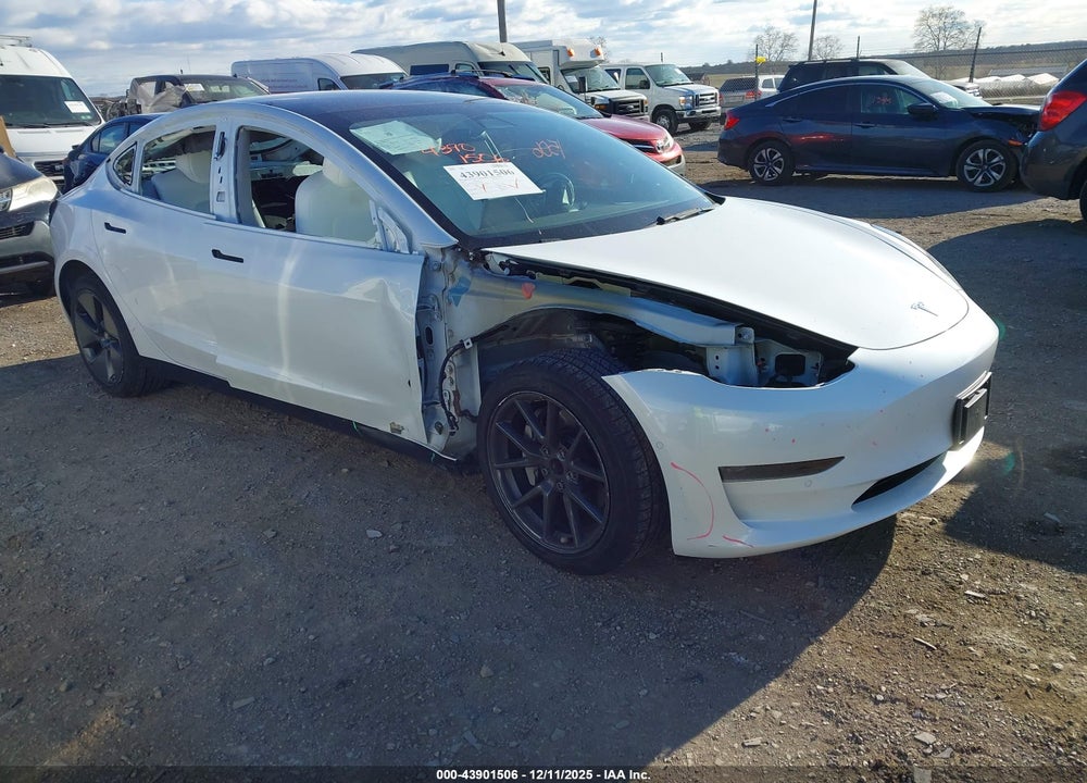 2021 TESLA MODEL 3 STANDARD RANGE PLUS REAR-WHEEL DRIVE VIN: 5YJ3E1EA4MF029434