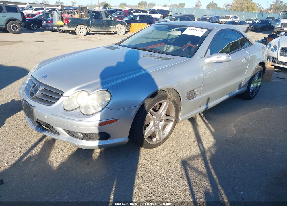 2005 MERCEDES-BENZ SL 500 VIN: WDBSK75F55F090385