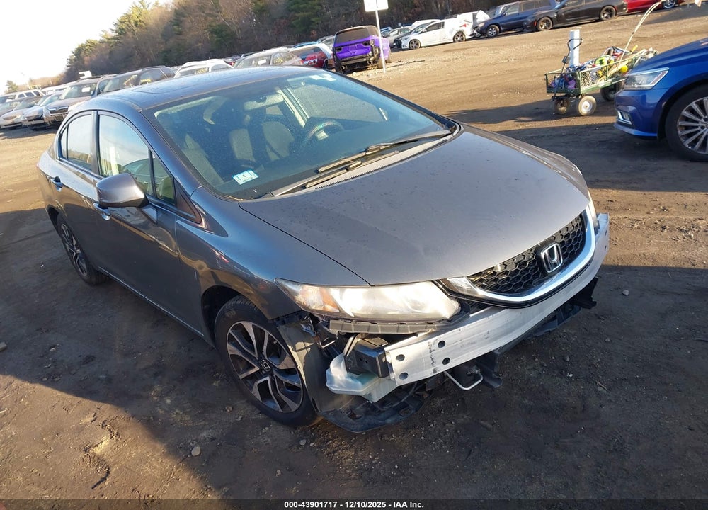 2013 HONDA CIVIC EX VIN: 2HGFB2F83DH517728