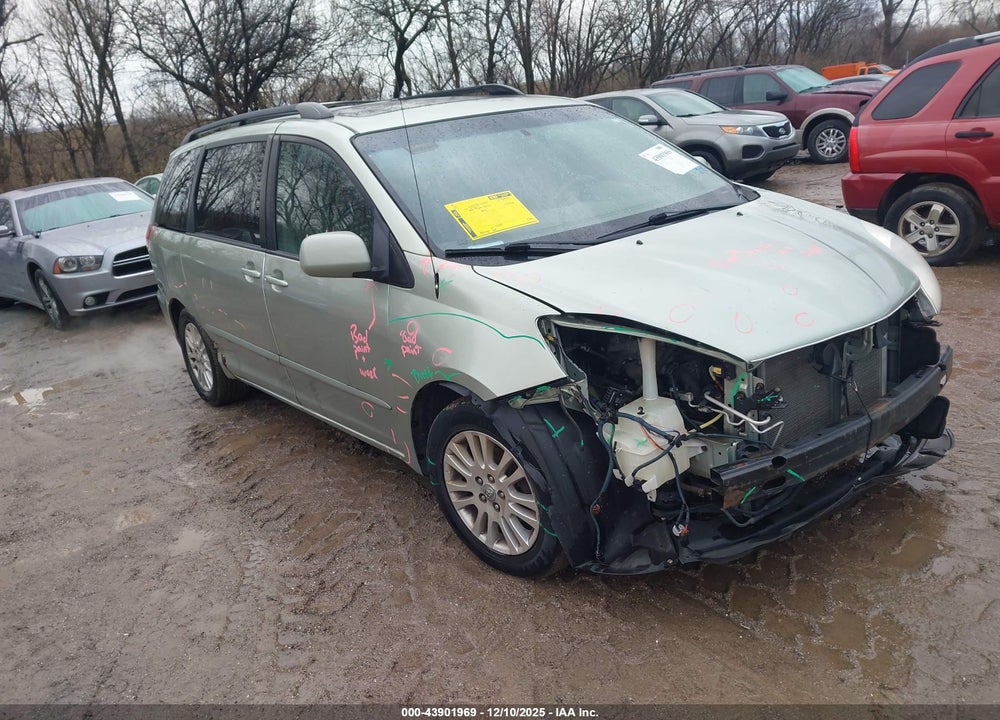 2008 TOYOTA SIENNA XLE VIN: 5TDZK22C48S158760