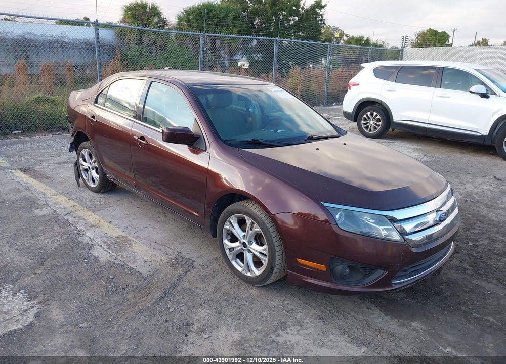 2012 FORD FUSION SE VIN: 3FAHP0HA0CR196995