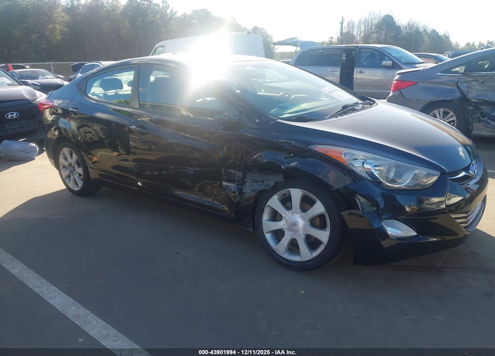 2012 HYUNDAI ELANTRA LIMITED (ULSAN PLANT) VIN: KMHDH4AE6CU227181