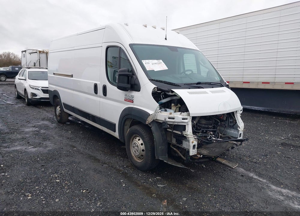 2020 RAM PROMASTER 2500 HIGH ROOF 159 WB VIN: 3C6TRVDG8LE139500
