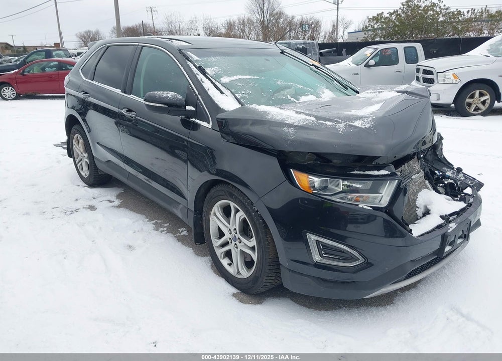 2015 FORD EDGE TITANIUM VIN: 2FMTK4K84FBC10329