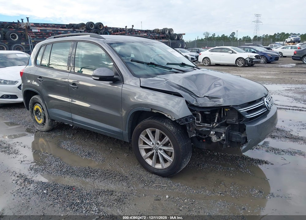 2018 VOLKSWAGEN TIGUAN LIMITED 2.0T VIN: WVGAV7AX2JK002022