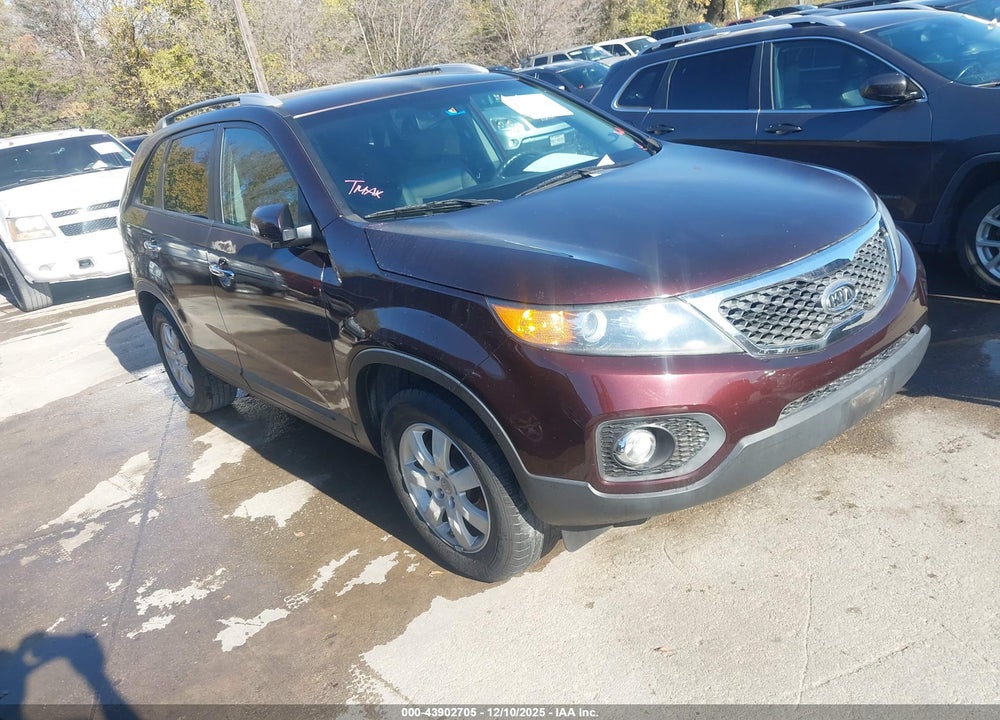 2012 KIA SORENTO LX VIN: 5XYKT4A60CG259810