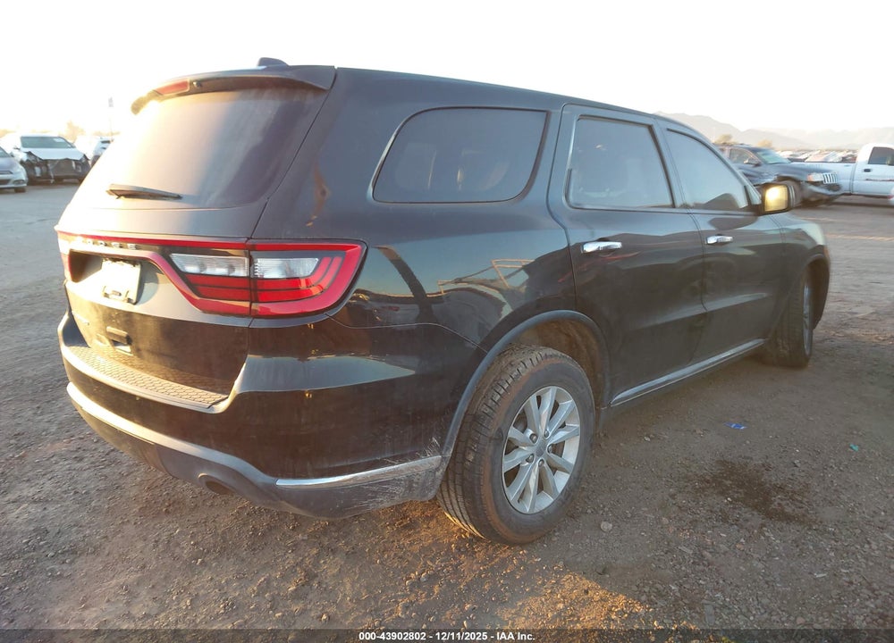 2015 DODGE DURANGO SXT VIN: 1C4RDHAGXFC111815