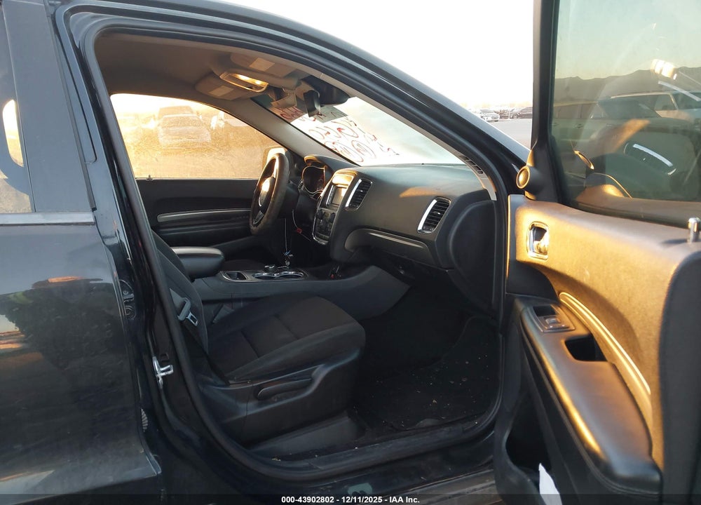 2015 DODGE DURANGO SXT VIN: 1C4RDHAGXFC111815