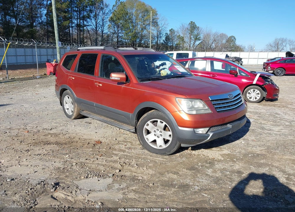 2009 KIA BORREGO EX V8 VIN: KNDJJ742295021082