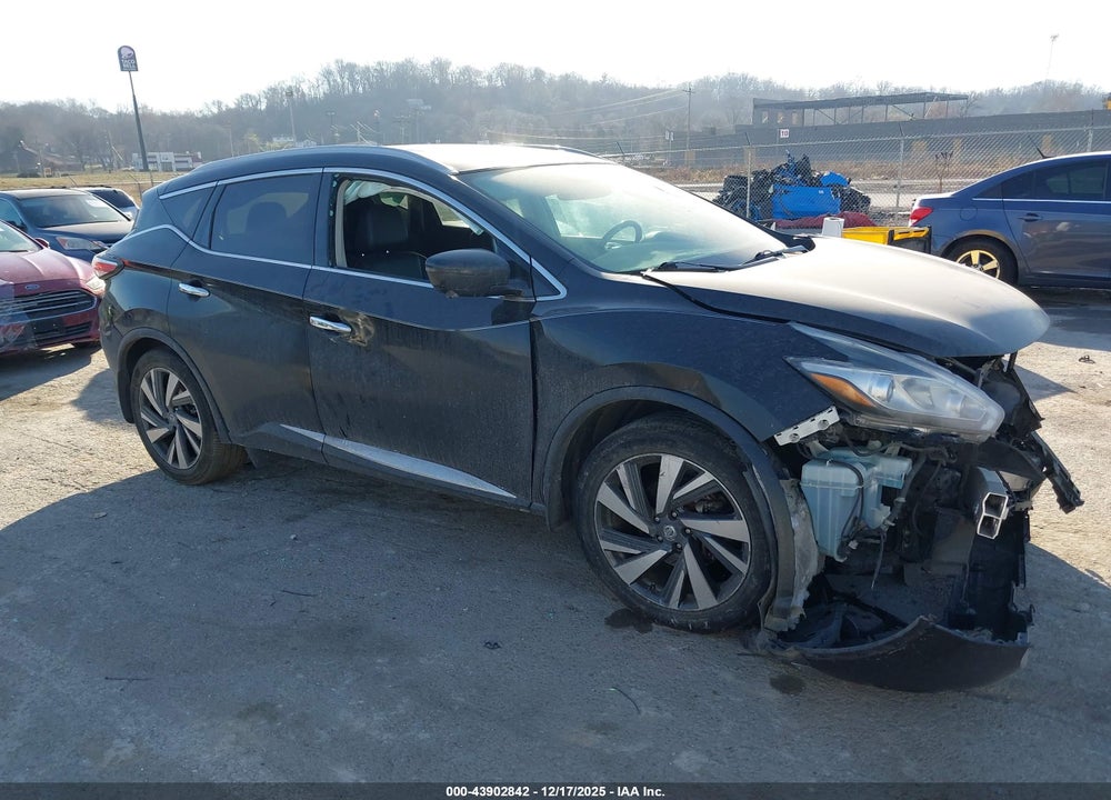 2017 NISSAN MURANO PLATINUM VIN: 5N1AZ2MHXHN134675
