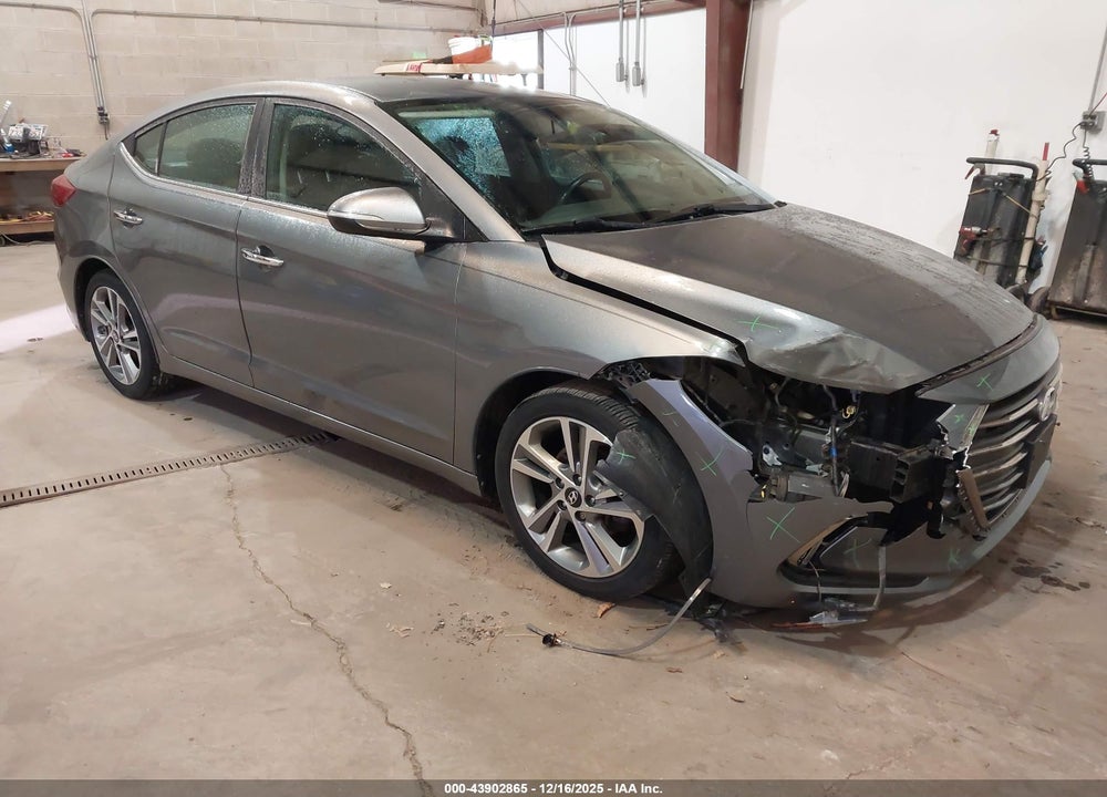 2017 HYUNDAI ELANTRA LIMITED VIN: KMHD84LFXHU151249