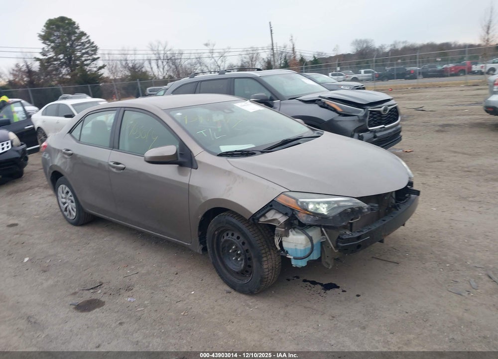 2018 TOYOTA COROLLA LE VIN: 5YFBURHE8JP841458