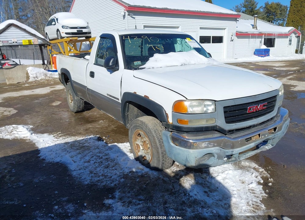 2005 GMC SIERRA 2500HD WORK TRUCK VIN: 1GTHC24U65E226511