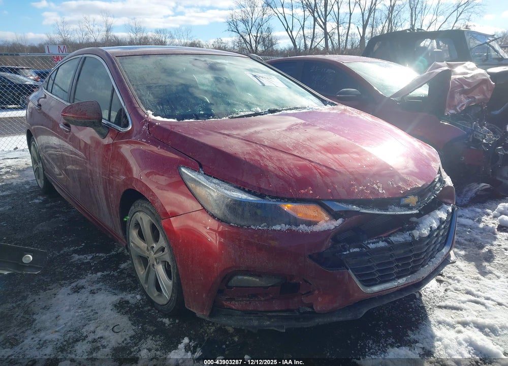 2018 CHEVROLET CRUZE PREMIER AUTO VIN: 1G1BF5SM6J7181918