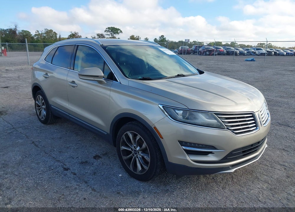 2017 LINCOLN MKC SELECT VIN: 5LMCJ2C95HUL08407