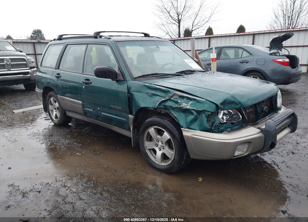 2000 SUBARU FORESTER S VIN: JF1SF6551YH721753