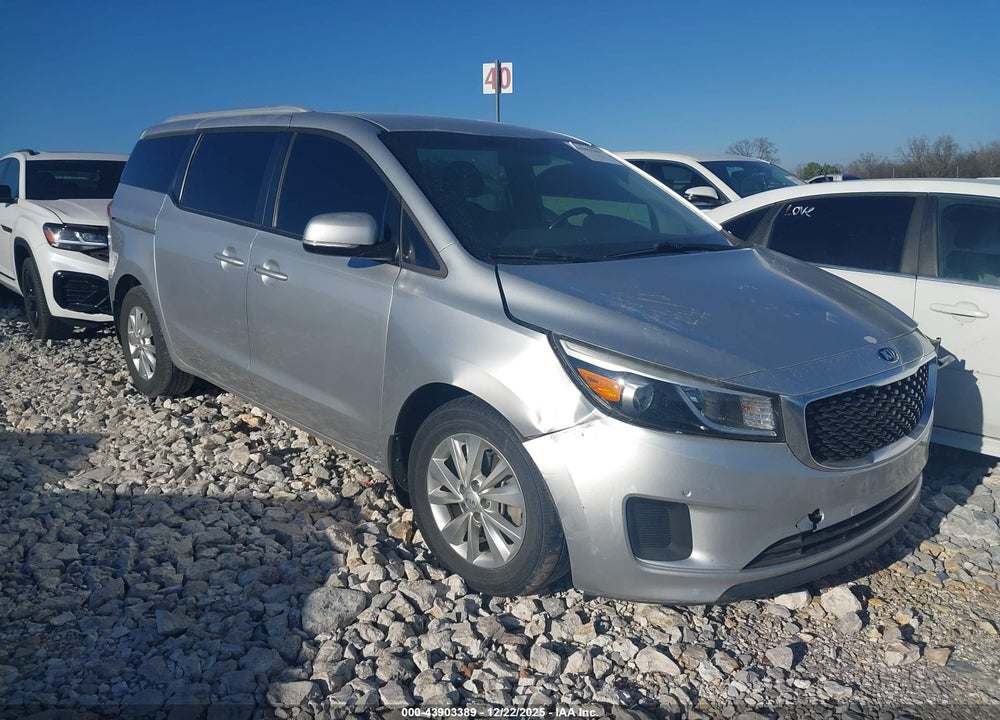 2017 KIA SEDONA LX VIN: KNDMB5C19H6312579