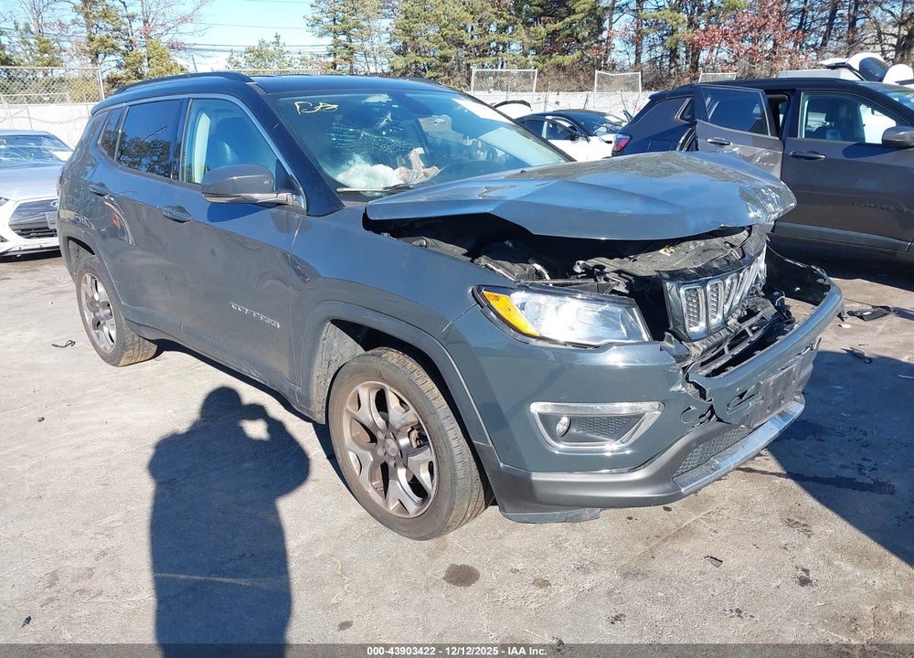 2018 JEEP COMPASS LIMITED 4X4 VIN: 3C4NJDCB2JT180237
