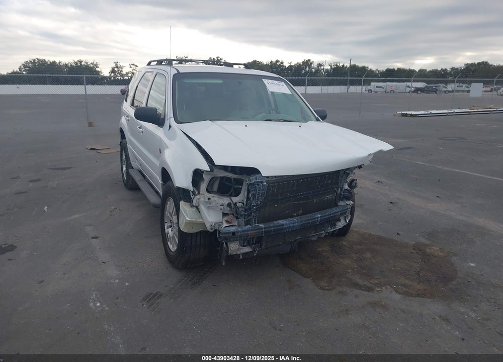 2006 MERCURY MARINER VIN: 4M2CU561X6KJ00127