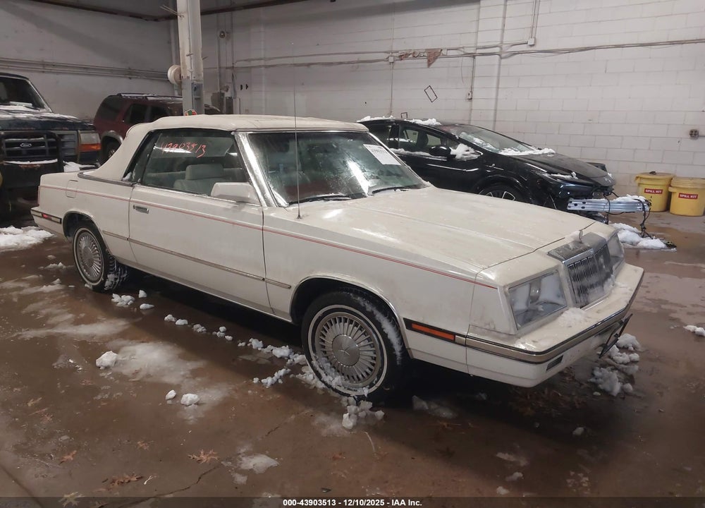 1985 CHRYSLER LEBARON VIN: 1C3BC55D4FG152554