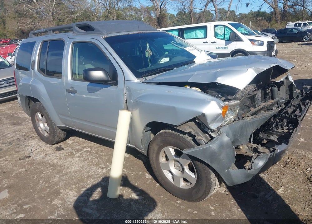 2007 NISSAN XTERRA S VIN: 5N1AN08U17C512349