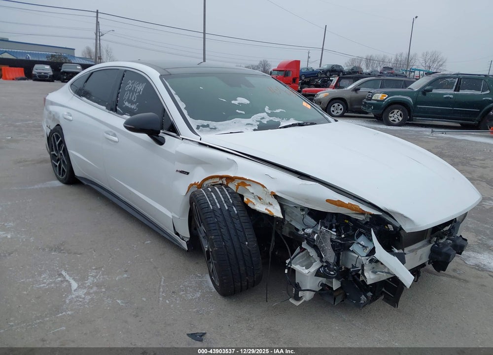 2021 HYUNDAI SONATA N LINE VIN: 5NPEK4JC8MH110576