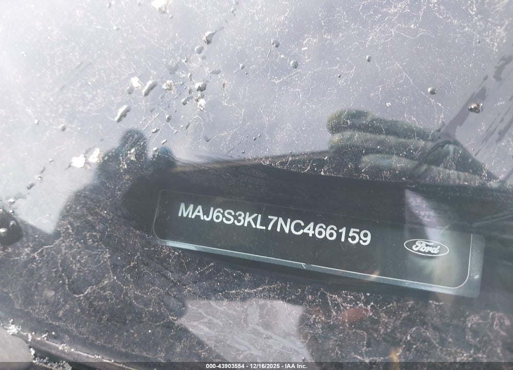 2022 FORD ECOSPORT TITANIUM VIN: MAJ6S3KL7NC466159