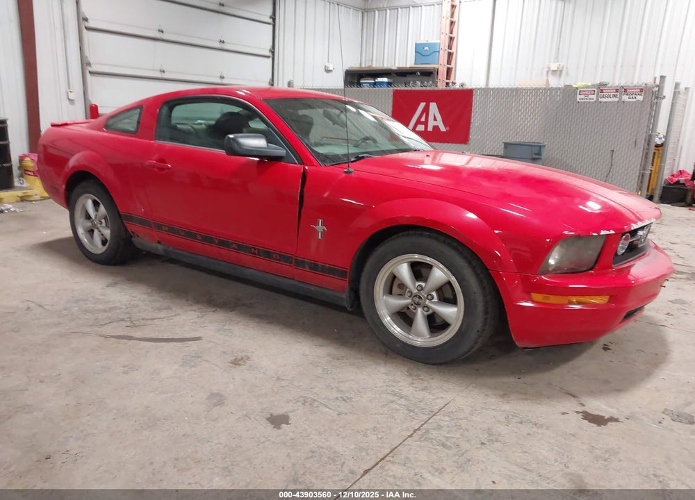2007 FORD MUSTANG V6 DELUXE/V6 PREMIUM VIN: 1ZVFT80N075325060