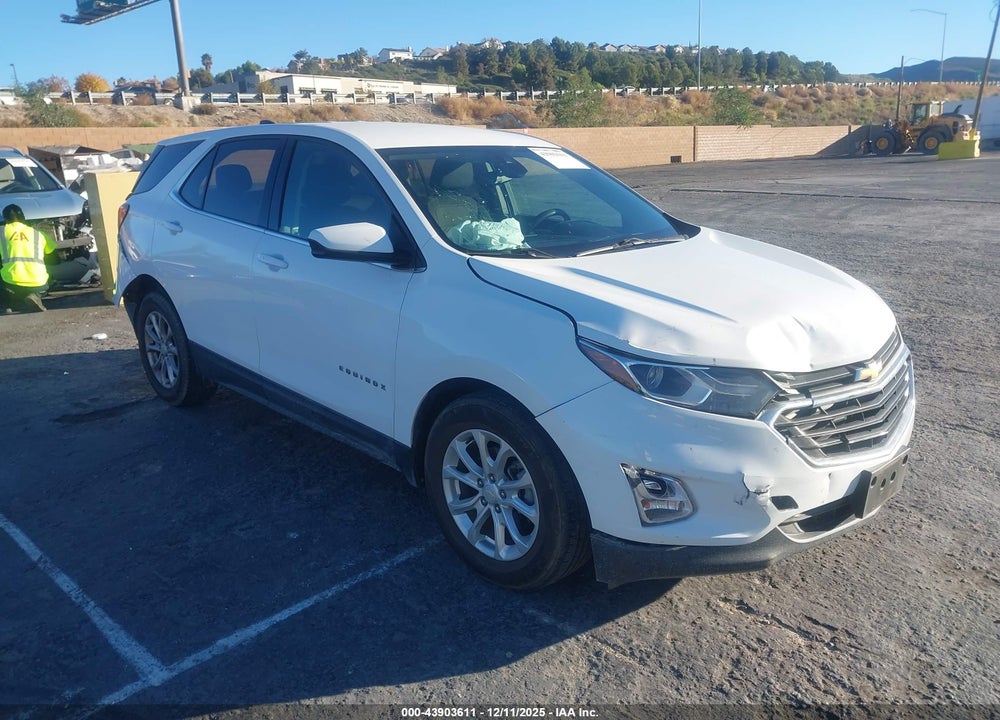 2020 CHEVROLET EQUINOX FWD LT 1.5L TURBO VIN: 2GNAXKEV2L6222008